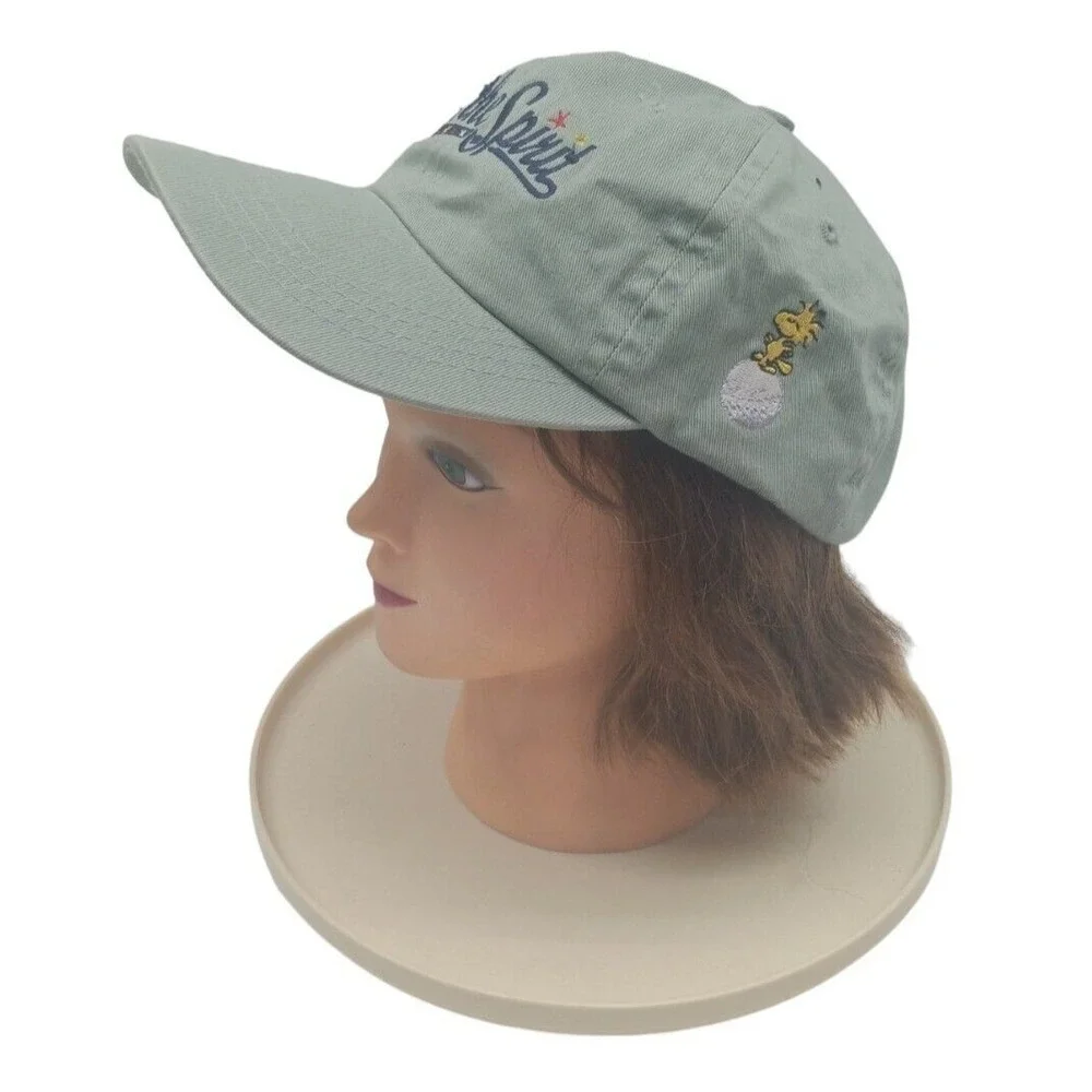 CATCH the SPIRIT Adult Adjustable Strap Back Golf Hat, Green, USGA Baseball Cap